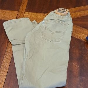 EUC Boys Levi's  size 12 slim khaki pants